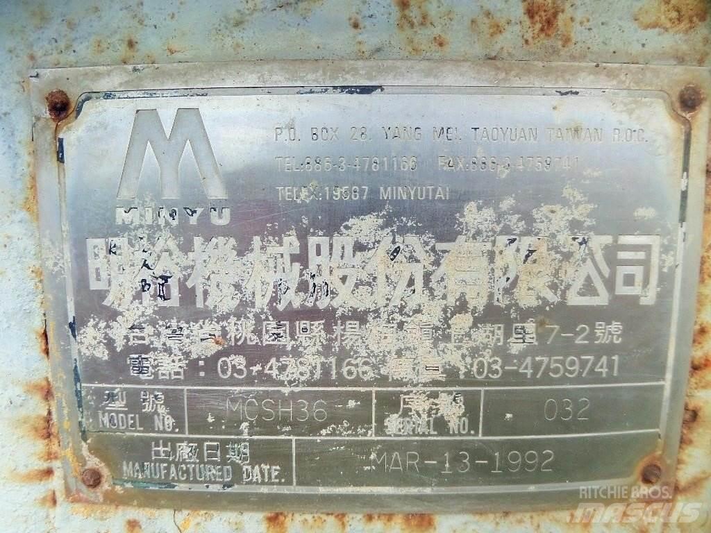 Minyu MCSH36 Роздрібнювачі