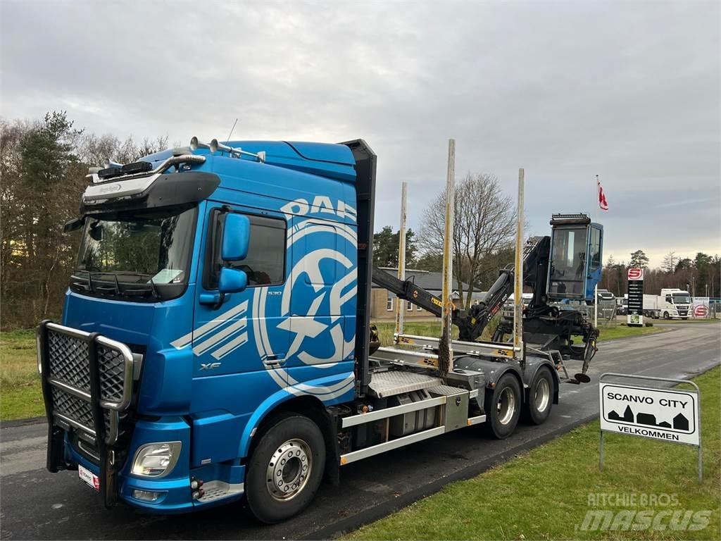 DAF XF530 FAT 6x4 Лісовози