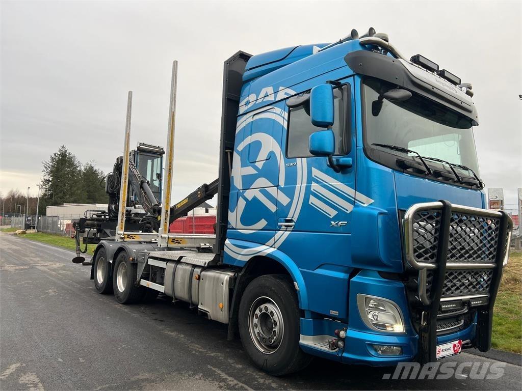 DAF XF530 FAT 6x4 Лісовози