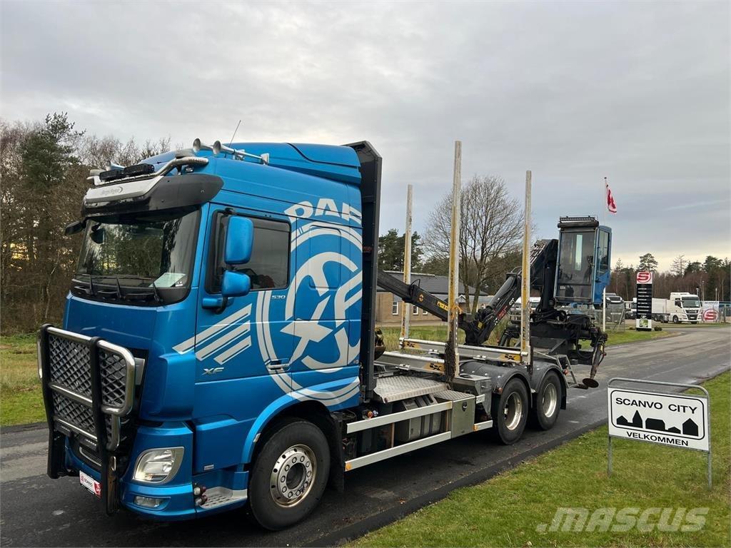 DAF XF530 FAT 6x4 Лісовози