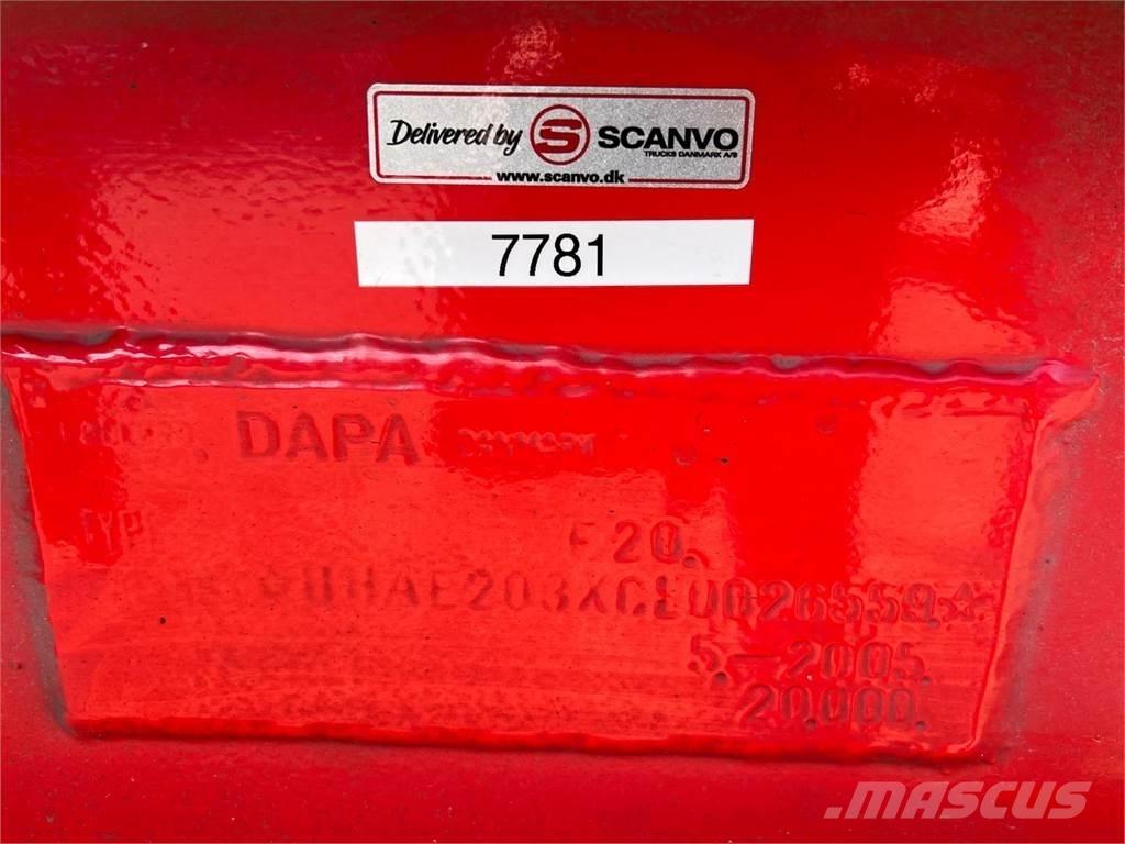 Dapa 20 ton wirehejs Контейнеровози