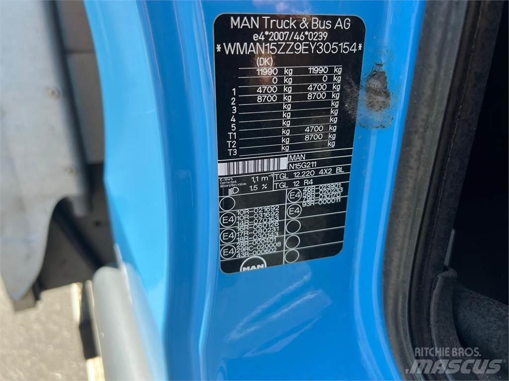 MAN TGL 12-220 BL Тентовані вантажівки