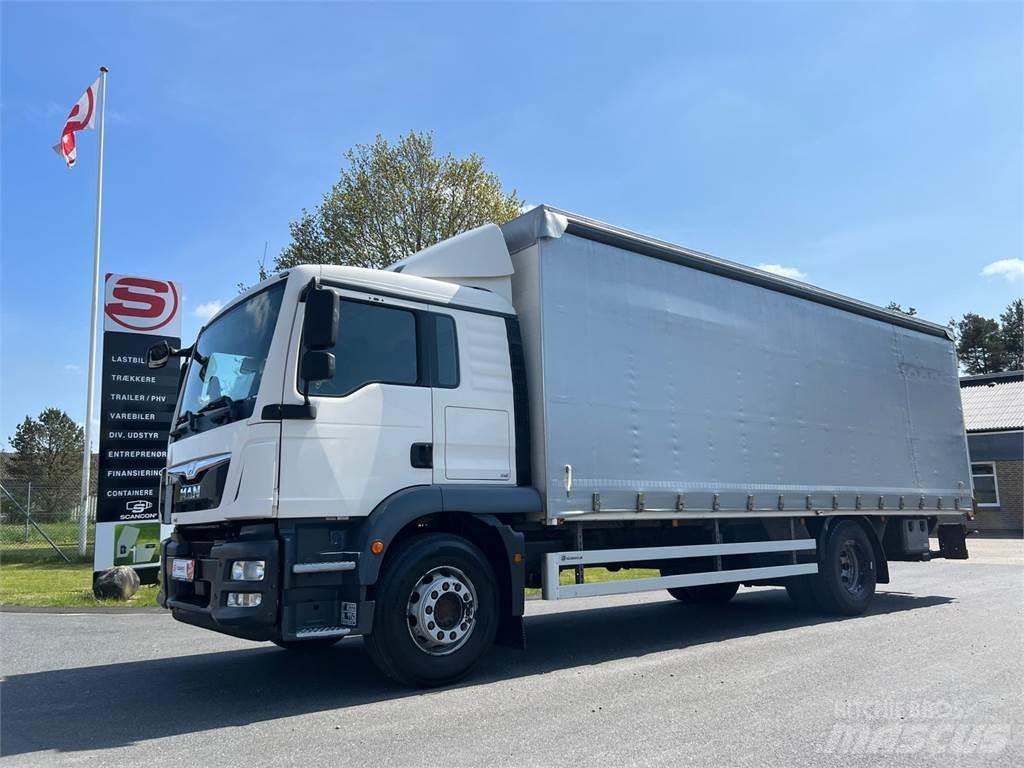 MAN TGM 18-340 BL Тентовані вантажівки