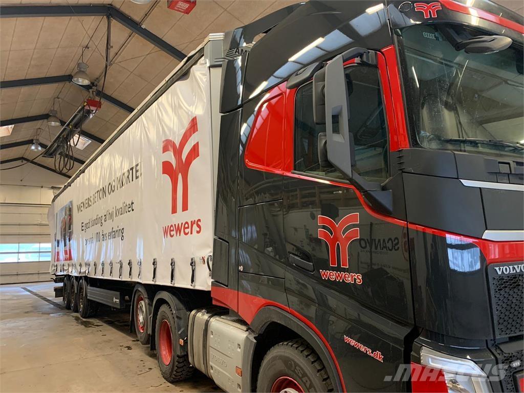  MTDK 13,6 mtr Тентовані напівпричепи