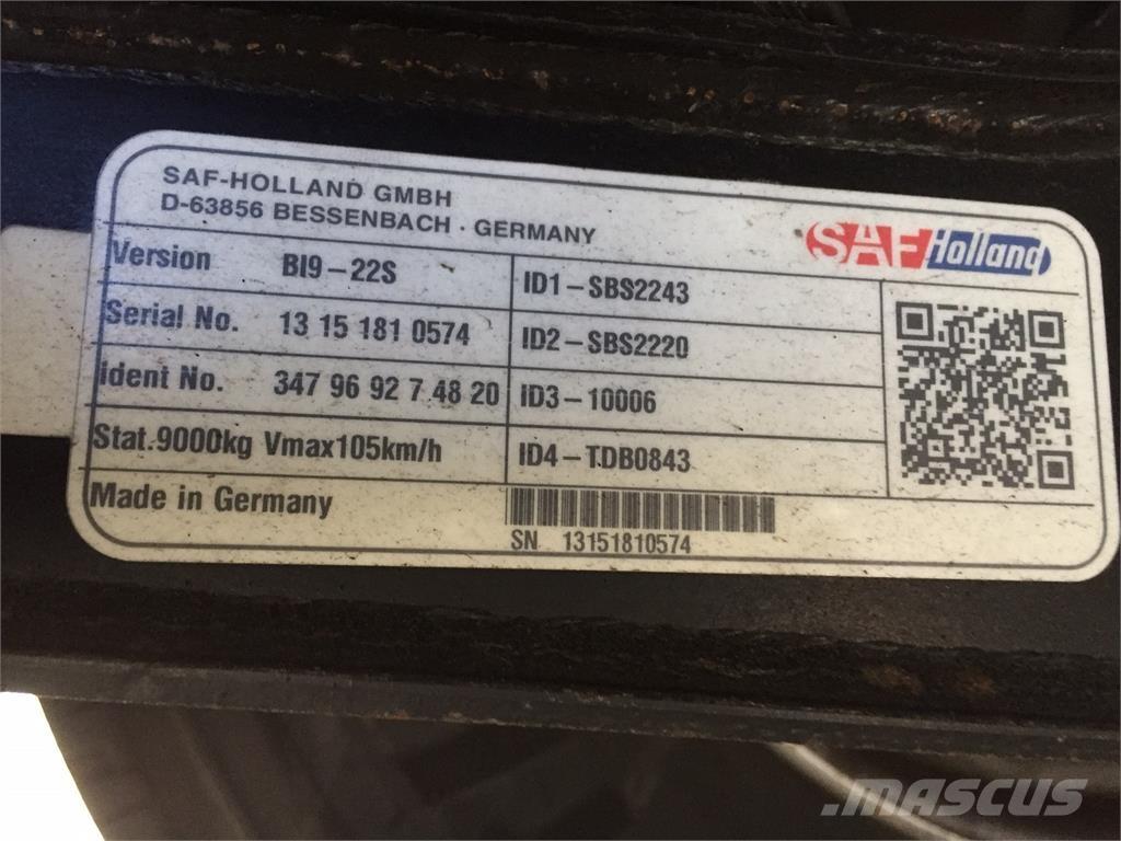  MTDK 13,6 mtr Тентовані напівпричепи