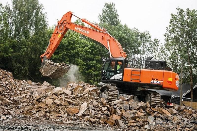 Hitachi ZX490 Гусеничні екскаватори