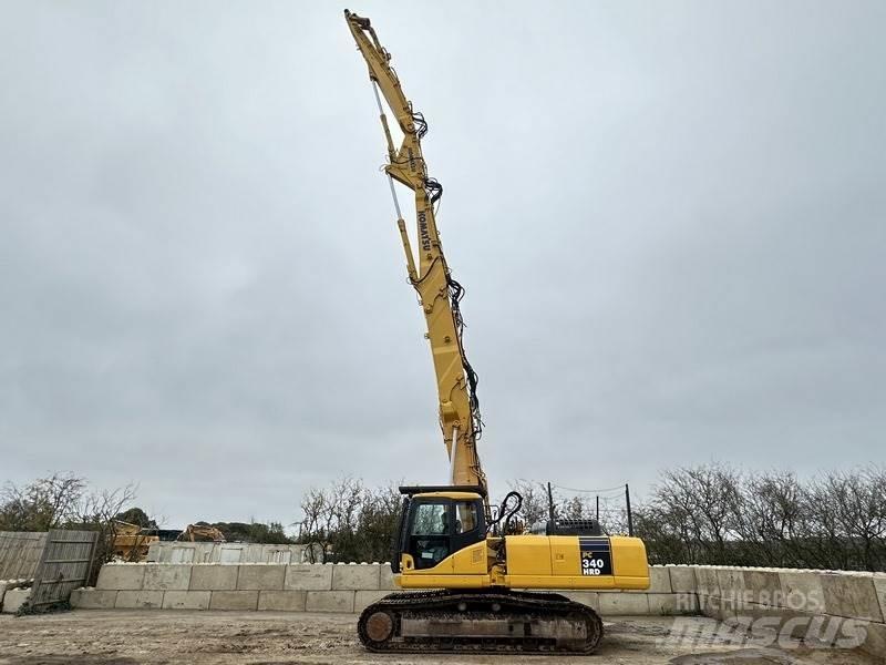 Komatsu PC340 HRD-7 Екскаватори для знесення споруд