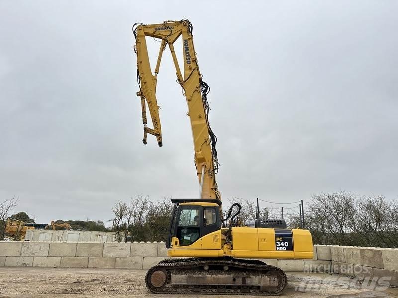 Komatsu PC340 HRD-7 Екскаватори для знесення споруд