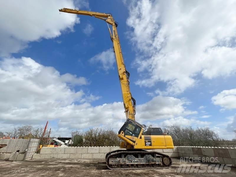 Komatsu PC490HRD-11 Екскаватори для знесення споруд