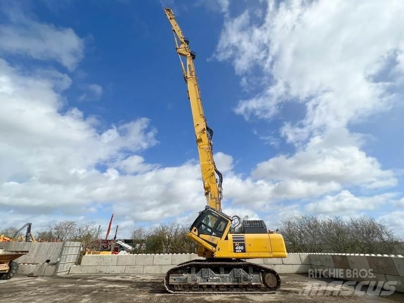 Komatsu PC490HRD-11 Екскаватори для знесення споруд