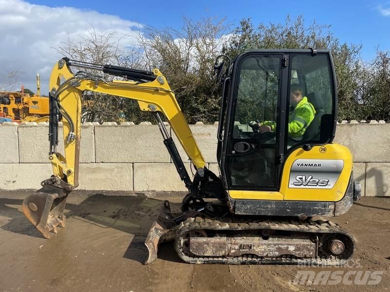Yanmar sv26 Міні-екскаватори < 7т