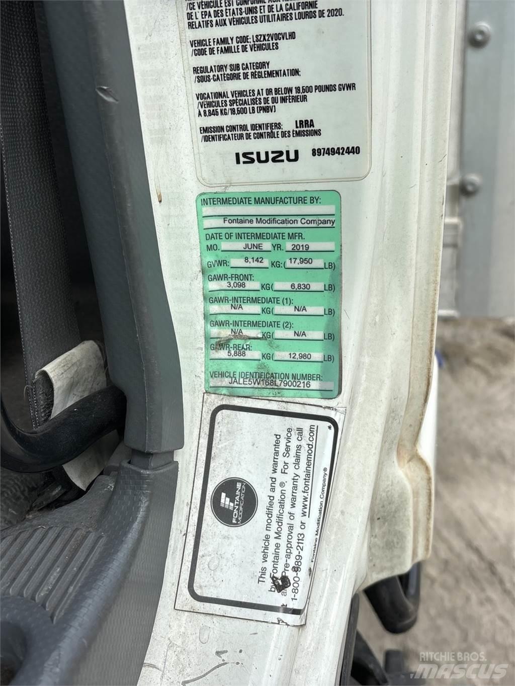 Isuzu NQR Фургони