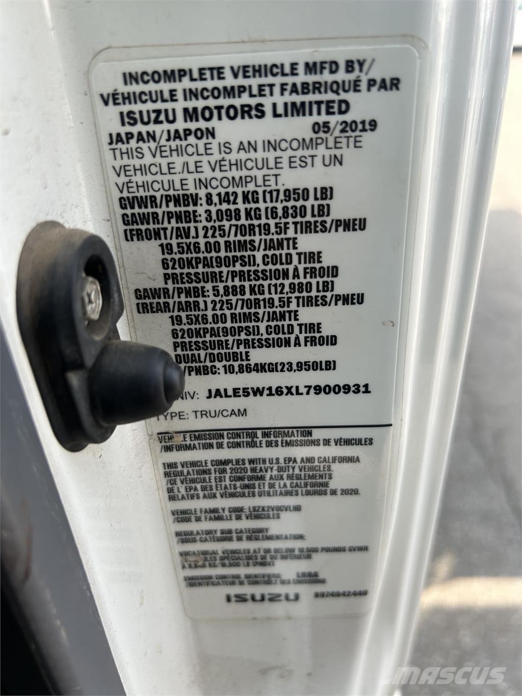 Isuzu NQR Самоскиди