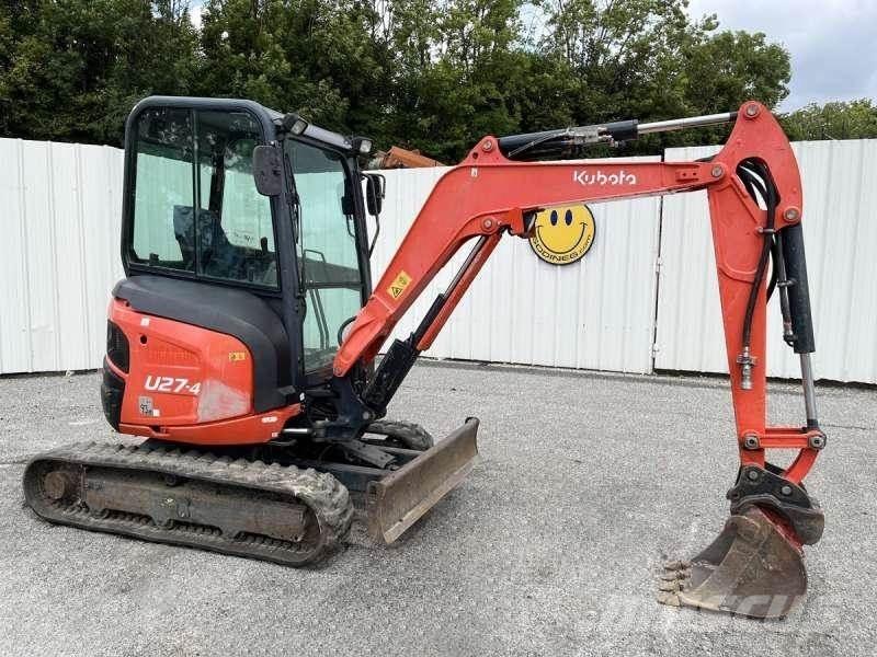 Kubota U27-4 Міні-екскаватори < 7т