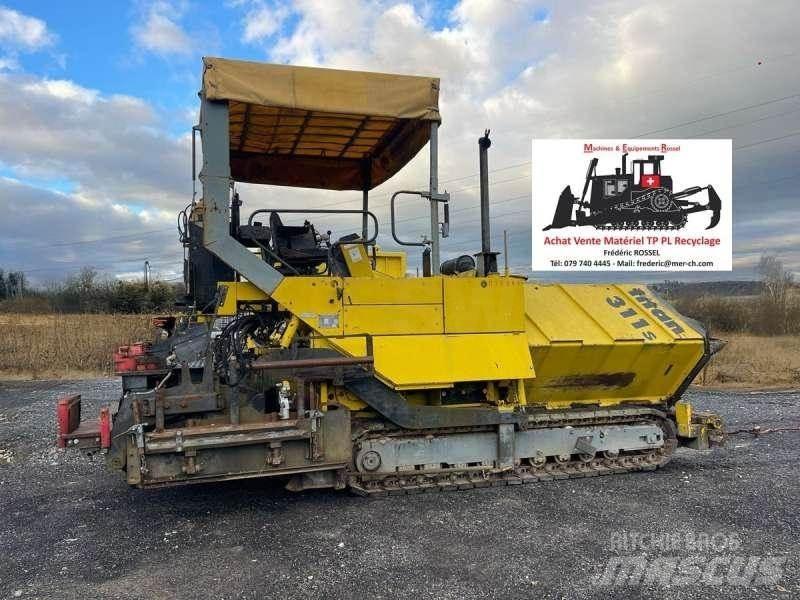 Titan 311S Асфальтовкладачі