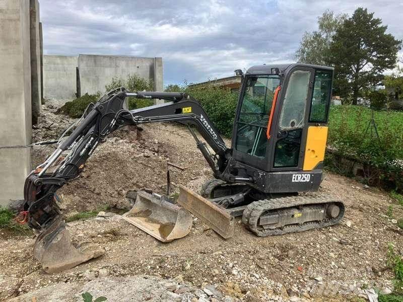 Volvo ECR25D Міні-екскаватори < 7т