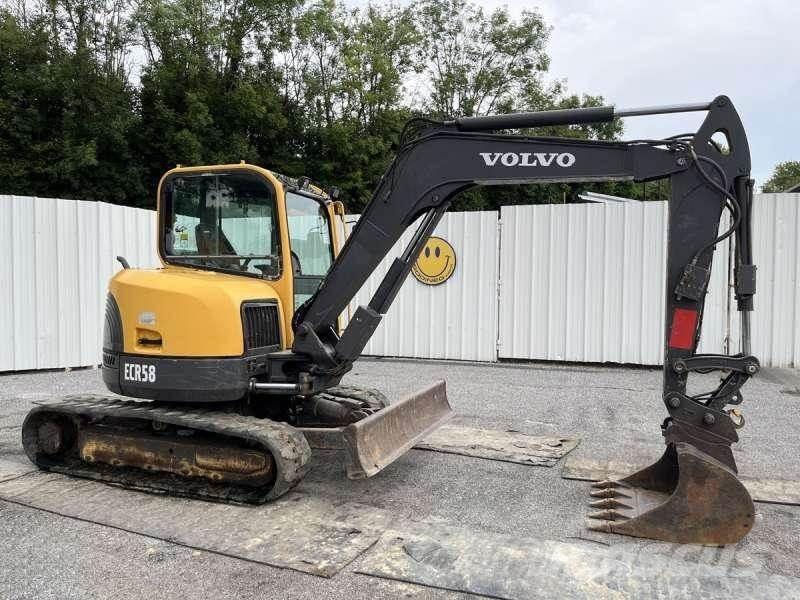 Volvo ECR58 Міні-екскаватори < 7т
