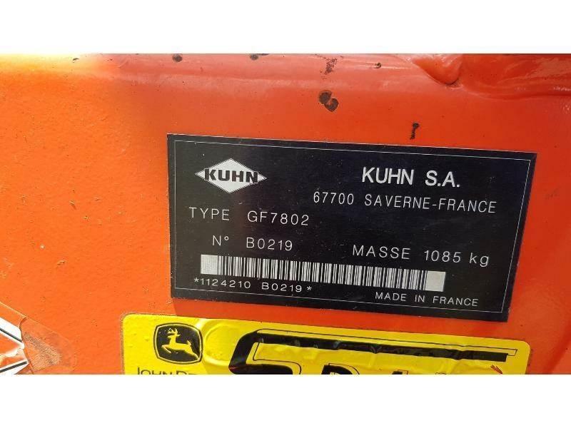 Kuhn GF7802 Граблі і сінозворушувачі