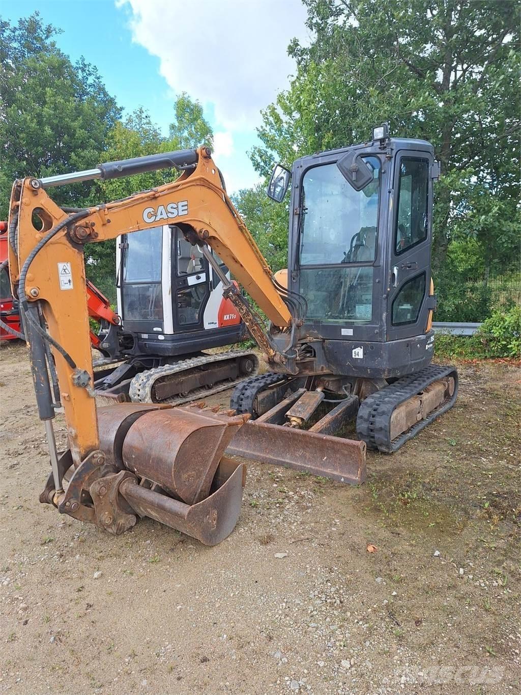 CASE CX26C Міні-екскаватори < 7т