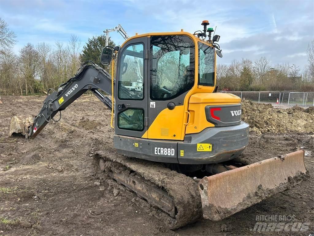 Volvo ECR88D Гусеничні екскаватори