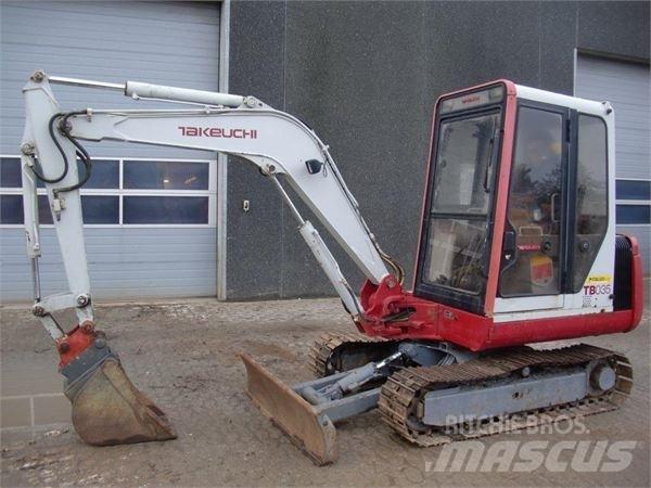 Takeuchi TB035 Міні-екскаватори < 7т