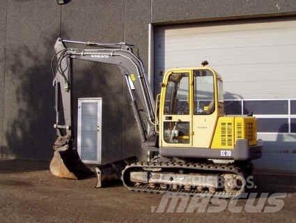 Volvo EC70 Міні-екскаватори < 7т