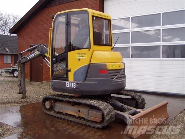 Volvo ECR38 Міні-екскаватори < 7т