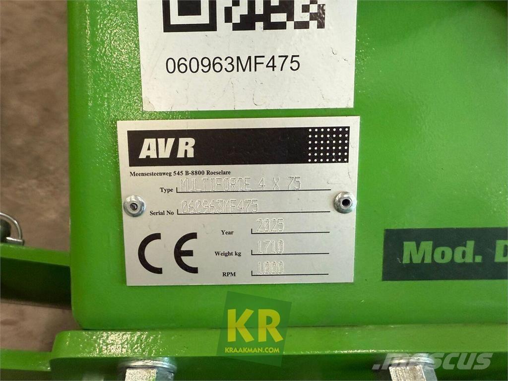 AVR MultiForce Культиватори-розпушувачи