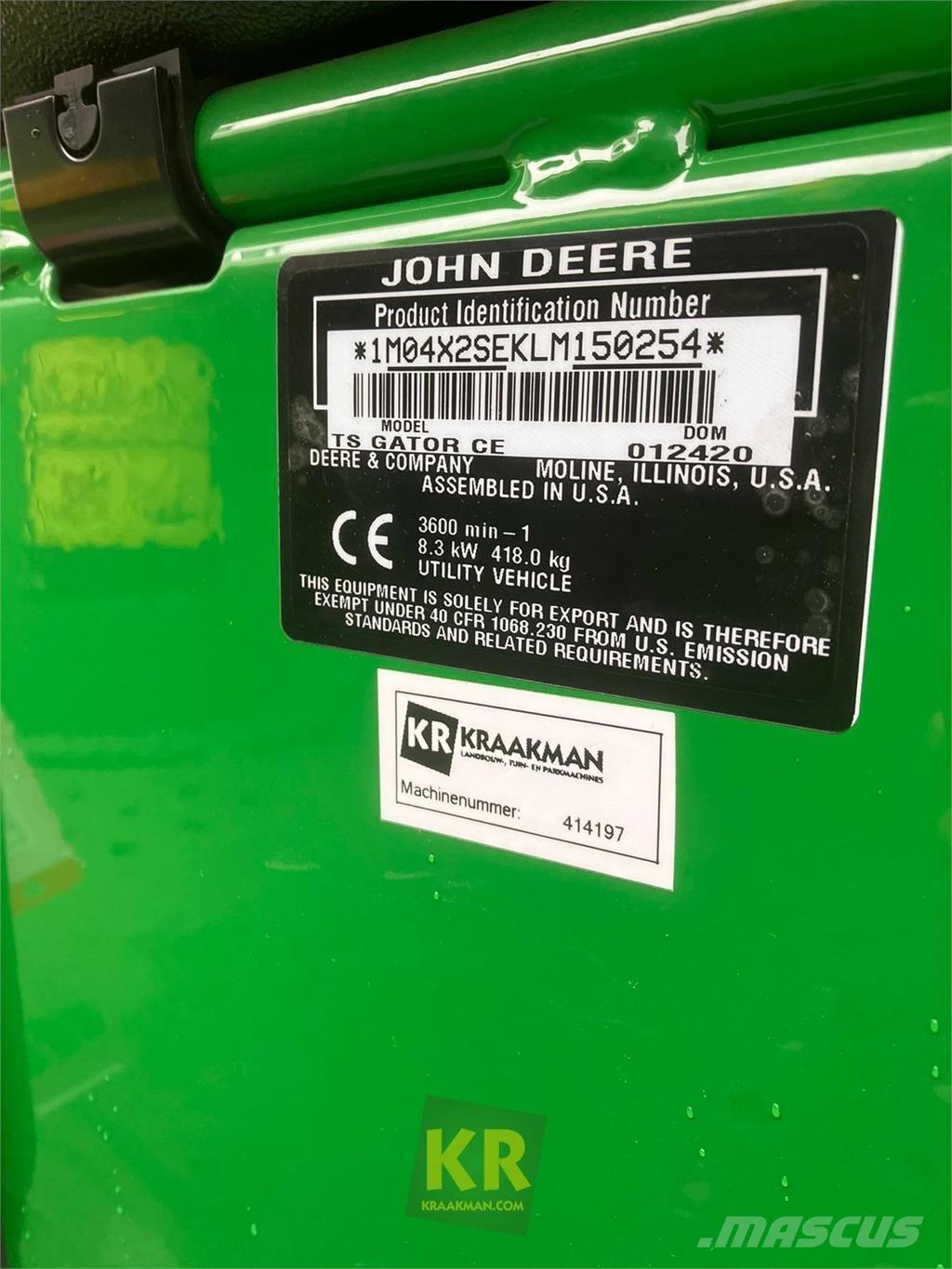 John Deere TS 4X2 Всюдиходи
