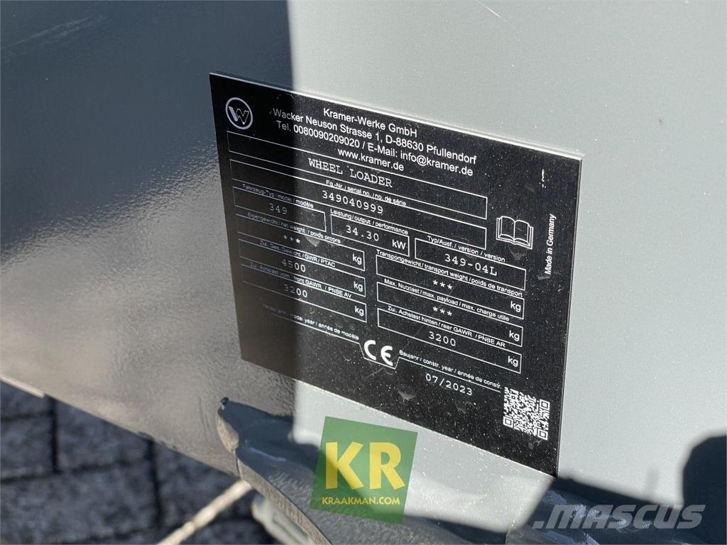 Kramer Overig Фронтальні навантажувачі