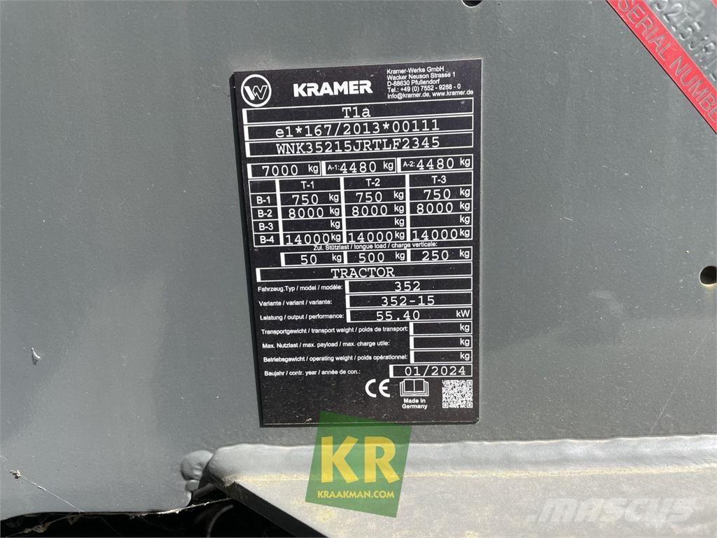 Kramer Overig Фронтальні навантажувачі