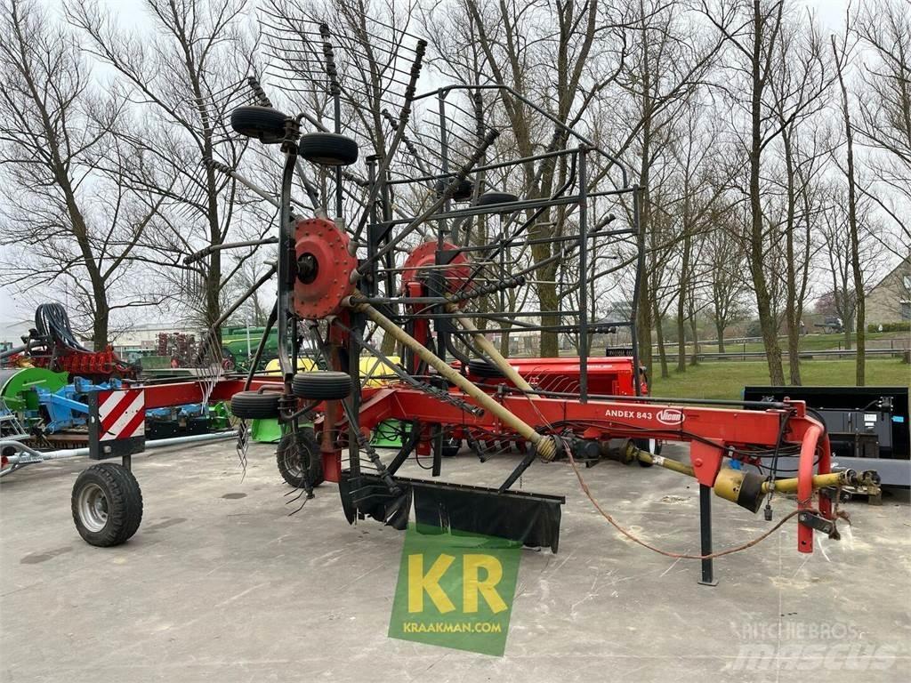 Vicon Andex 843 Граблі і сінозворушувачі