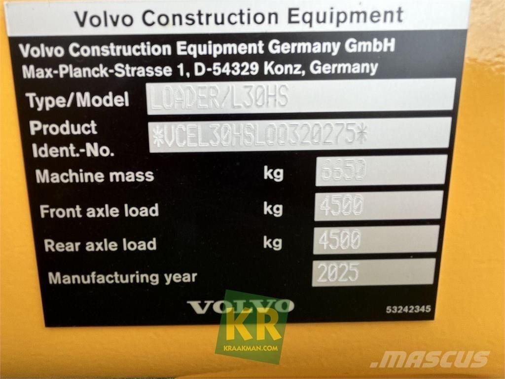 Volvo L30HS Фронтальні навантажувачі