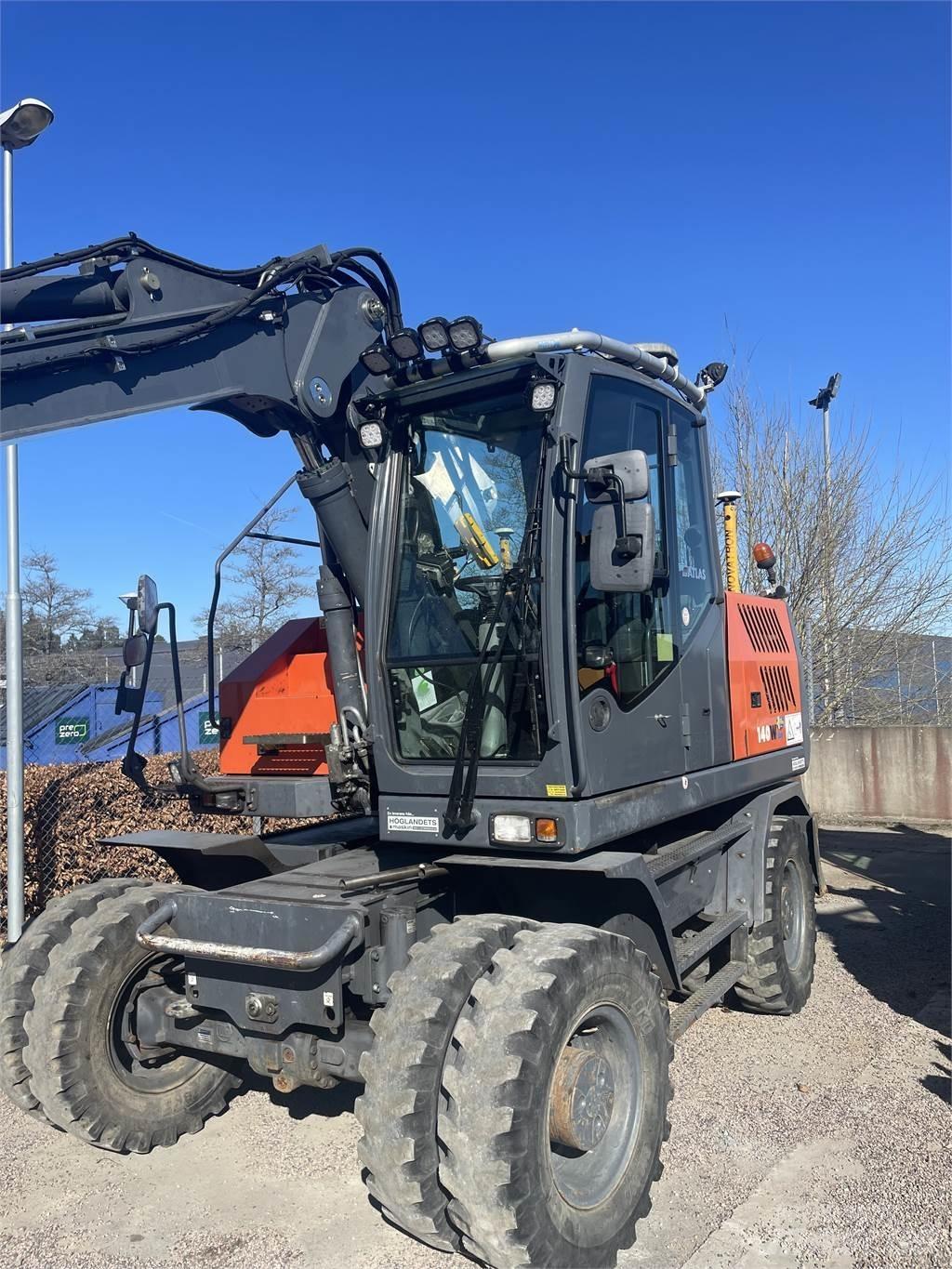Atlas 140W Колісні екскаватори