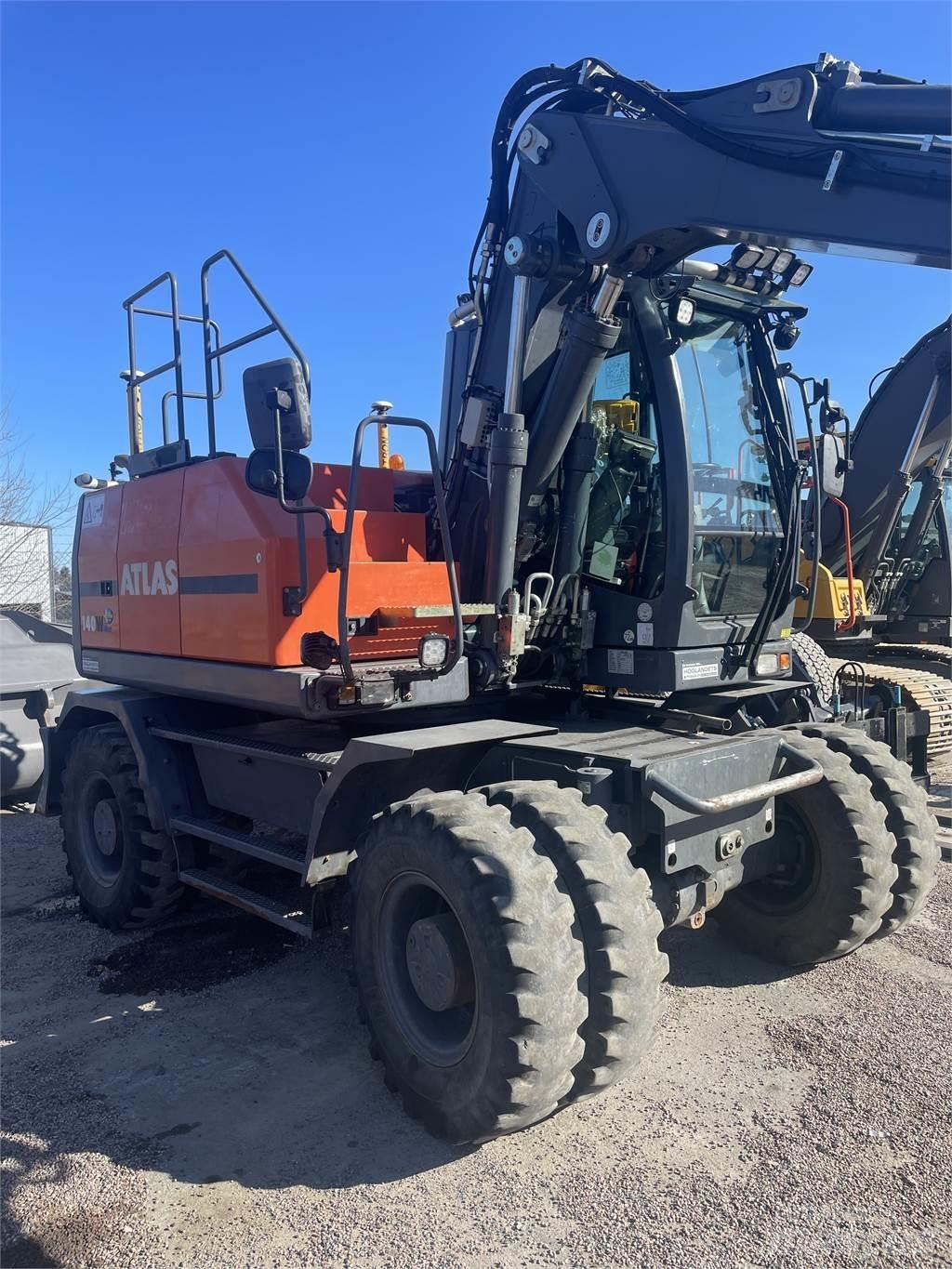 Atlas 140W Колісні екскаватори