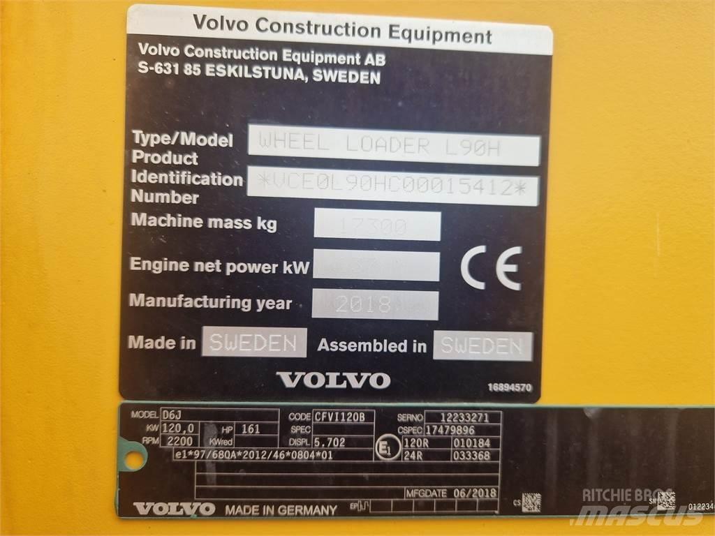 Volvo L90H Фронтальні навантажувачі