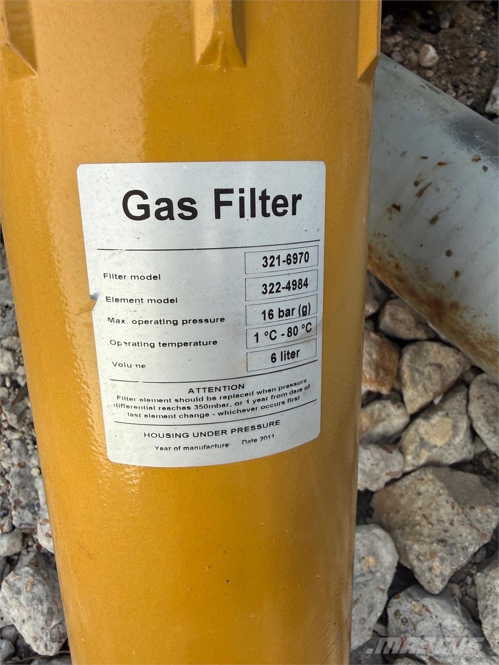 CAT Gas Filter Двигуни