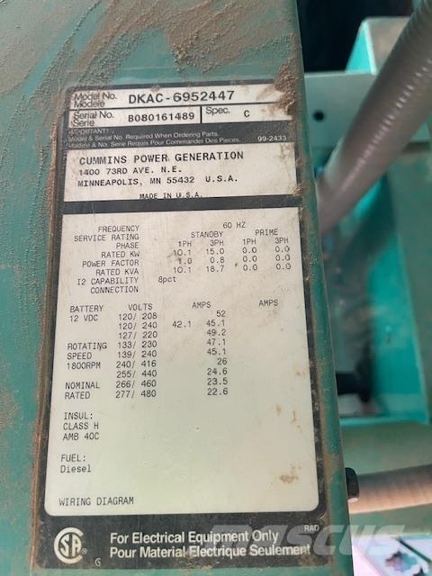 Onan 15kW Дизельні генератори