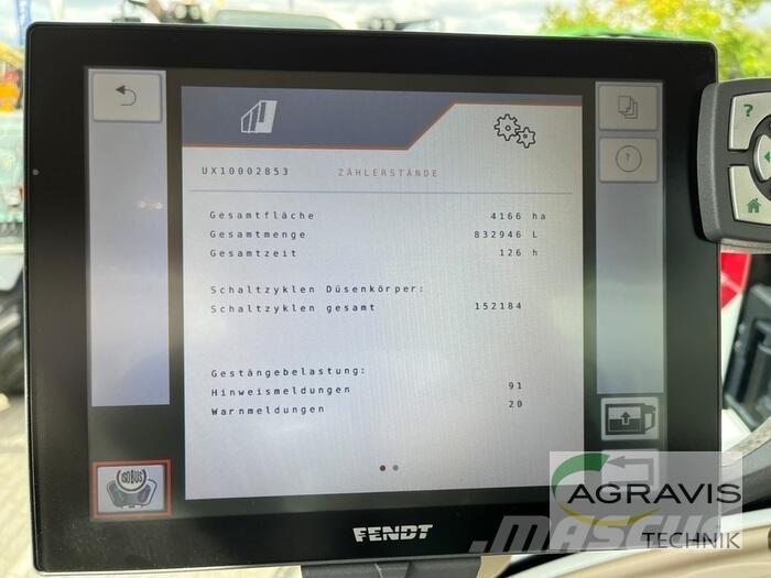 Amazone UX 8601 SUPER Причіпні обприскувачі