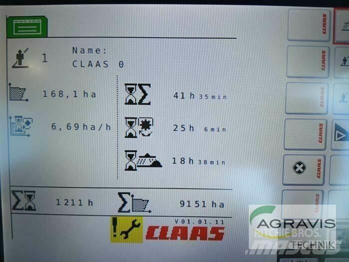 CLAAS LINER 4000 Граблі і сінозворушувачі