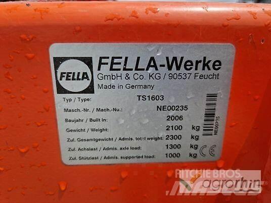 Fella 1603 Граблі і сінозворушувачі