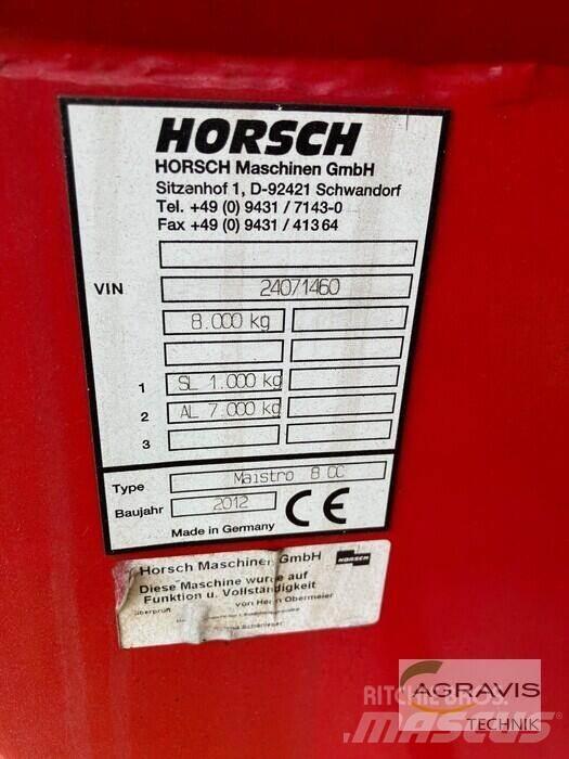 Horsch MAISTRO 8 CC Сівалки