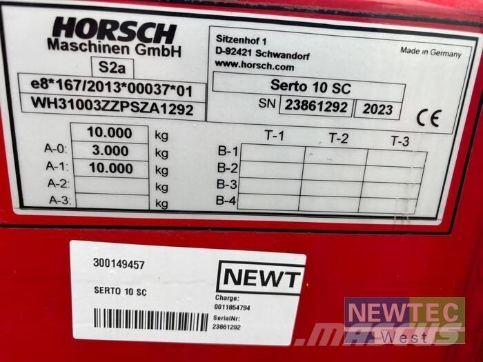 Horsch SERTO 10 SC Сівалки