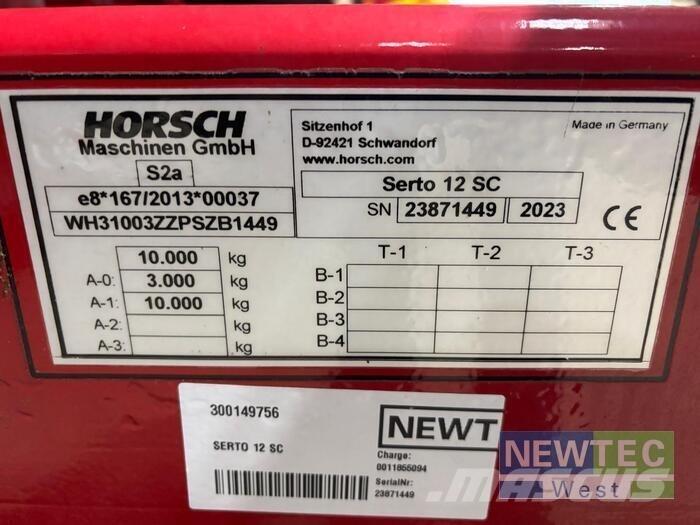 Horsch SERTO 12 SC Сівалки