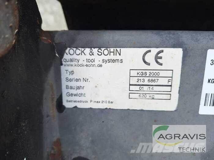 Kock KGS 2000 XL Інше додаткове обладнання для тракторів