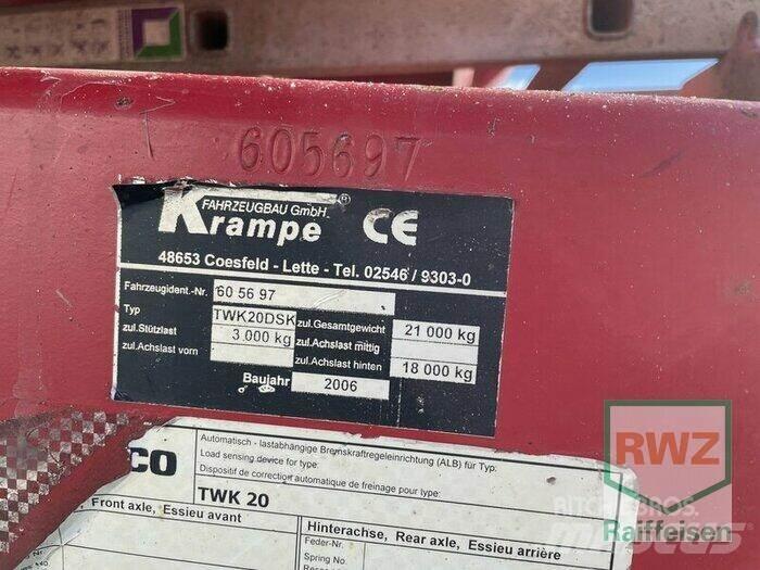 Krampe TWK20DSK / HD550 Самосвальні причепи