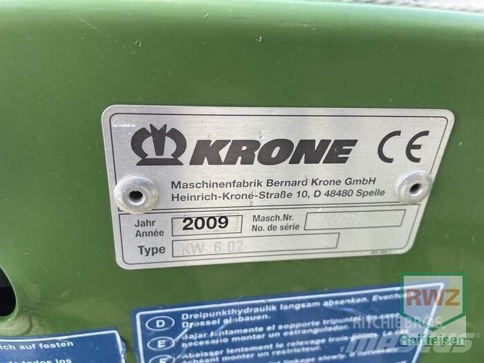 Krone KW 6.02/6 Граблі і сінозворушувачі