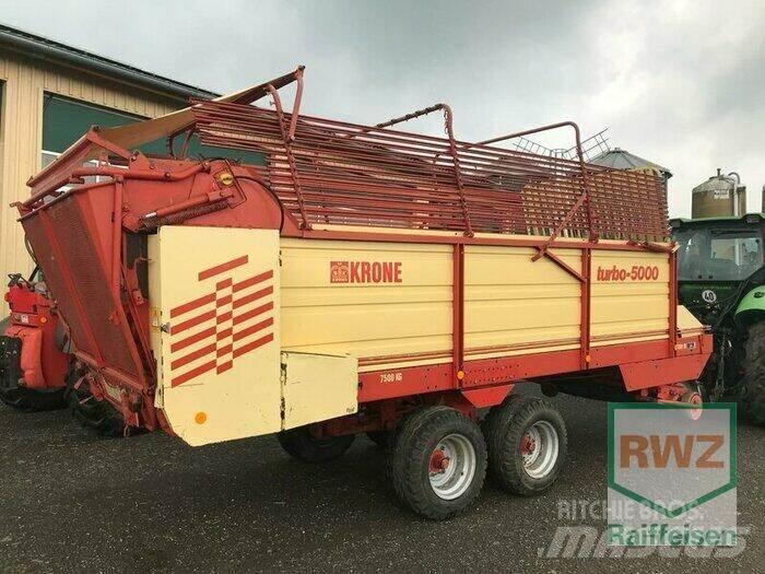 Krone Turbo 5000 Причепи із самозавантаженням