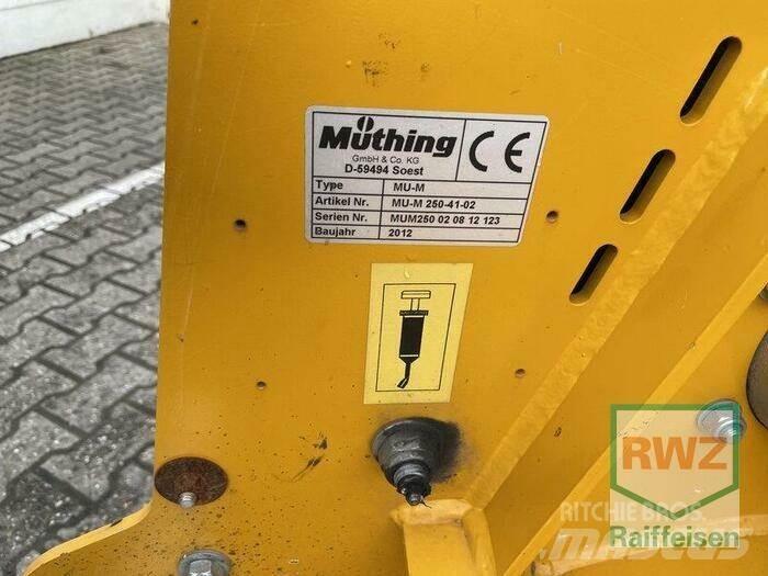 Müthing MU-M 250 Інші землеоброблювальні машини і додаткове обладнання
