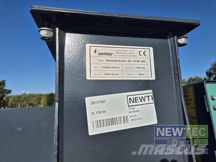 Oehler OL 1720 SH Дровоколи, рубальні машини, дробарки